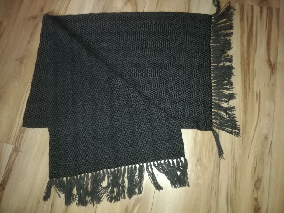 Szal ciepły z alpaki