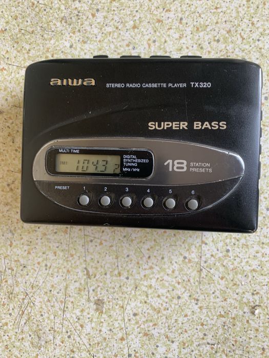 Касетный плеер aiwa tx320