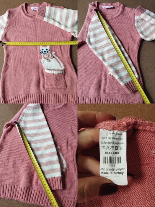 Лот 4 5 років плаття H&M кофта туніка светр гольф сукня Robinzone паке