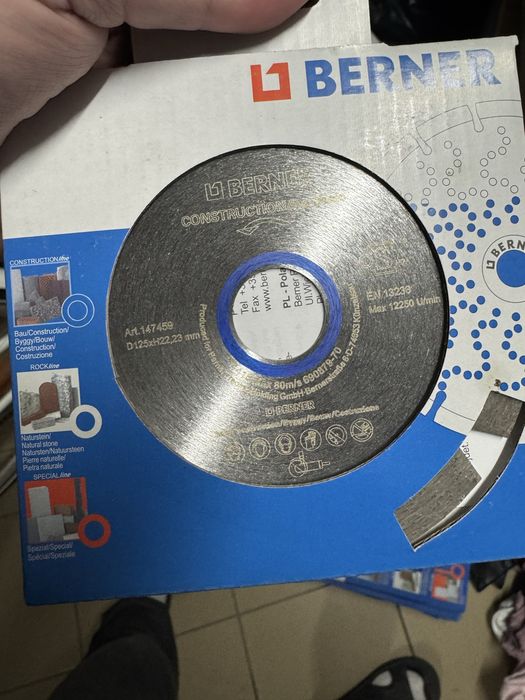 Tarcza diametowa BERNER