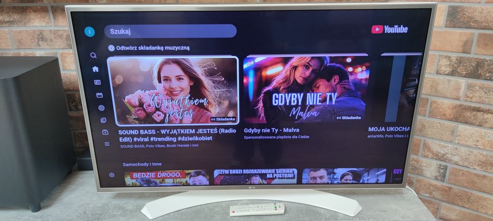 Smart TV LG 43 cały