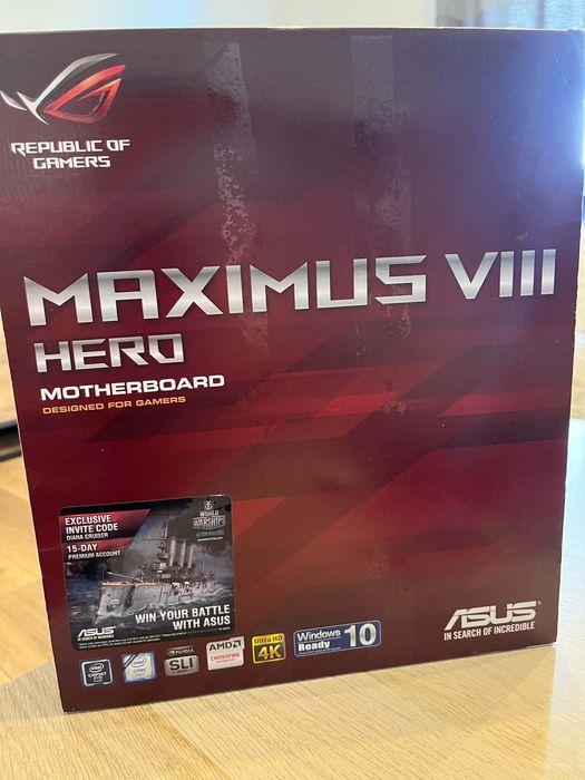 Plyta glowna asus maximus VIII Hero