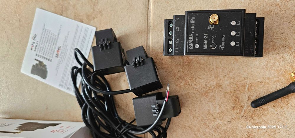 ZAMEL Monitor energii elektrycznej Prądu EXTA LIFE