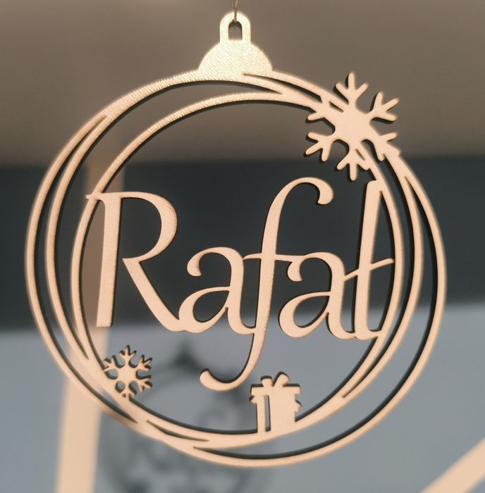 Bombka spersonalizowana zawieszka Boże Narodzenie