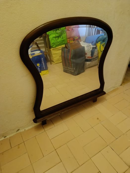 Espelho madeira para cómoda