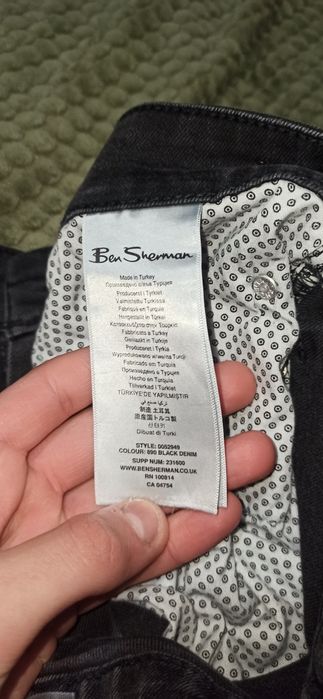 Ben Sherman джинсы drip drill archive opium casual