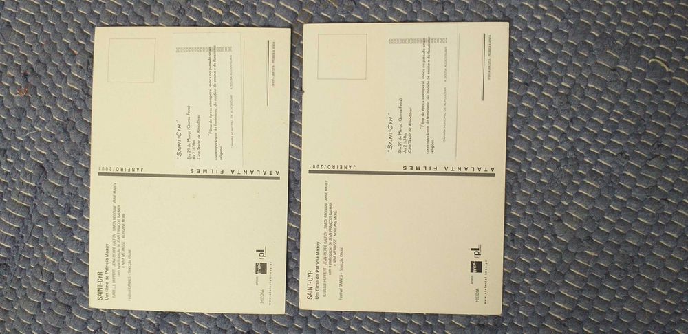 Postal do filme Saint-Cyr - portes incluidos.