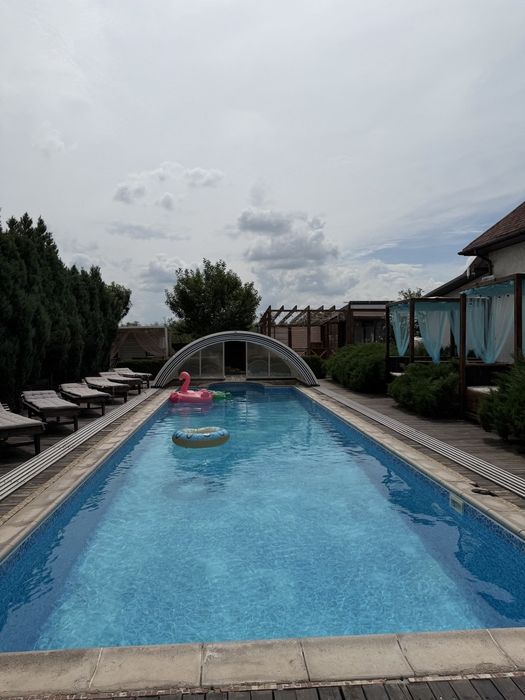 Оренда будинку Сьогодні  бассейн з підігрівом чан, лазня подобово EcoVilla   корпоративи 100 людей