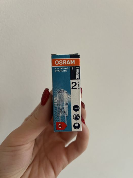 Żarówka halogenowa OSRAM Halostar Starlite 20W G4 300 lm 2800K