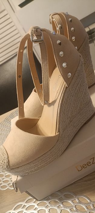 Espadryle roz. 38
