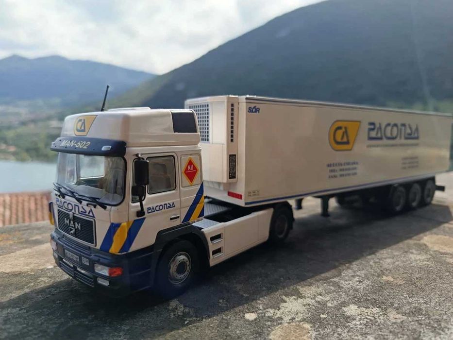 MAN 19.502 c п/п  (1991) - Camiones y autobuses #77 (Испания) - SALVAT