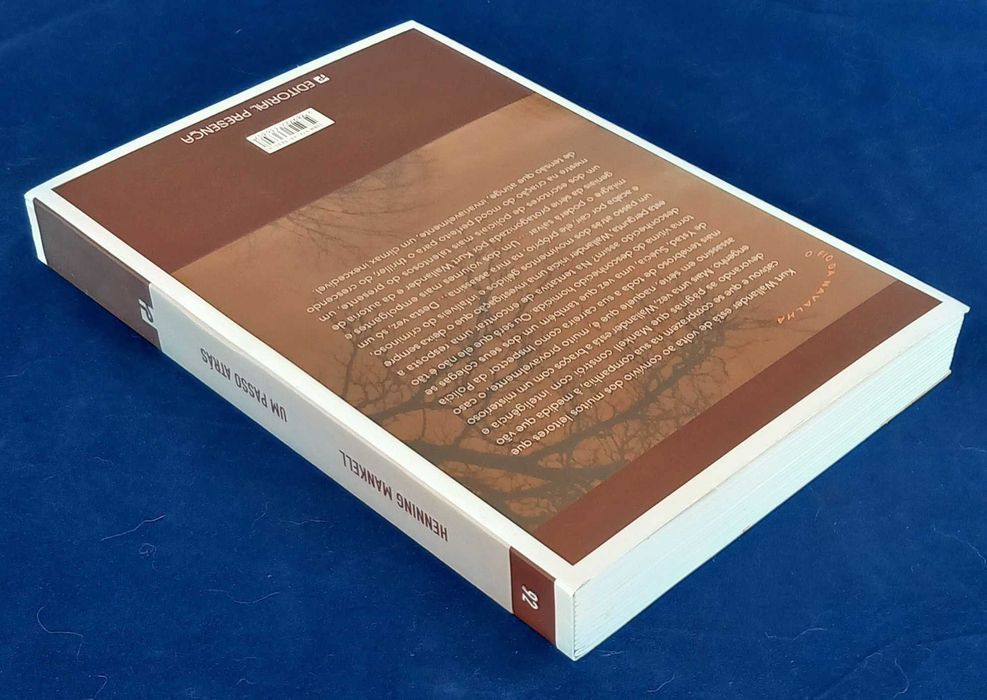 Livro Um Passo Atrás de Henning Mankell [Portes Grátis]