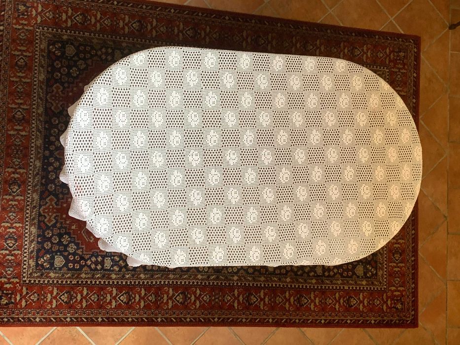 Colcha em Croché Manual – 100% Algodão