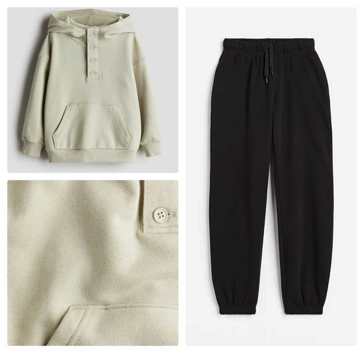 Новий костюмчик h&m худі та штани 8-10 років