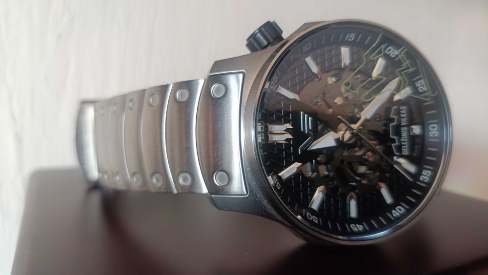 Zegarek Vostok Europe GELEŽINIS VILKAS "IRON WOLF" Limited Edition