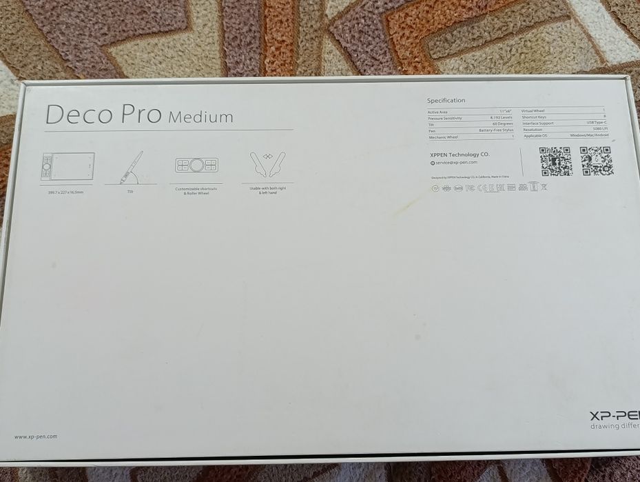 Графічний планшет Xp-pen Deco Pro M