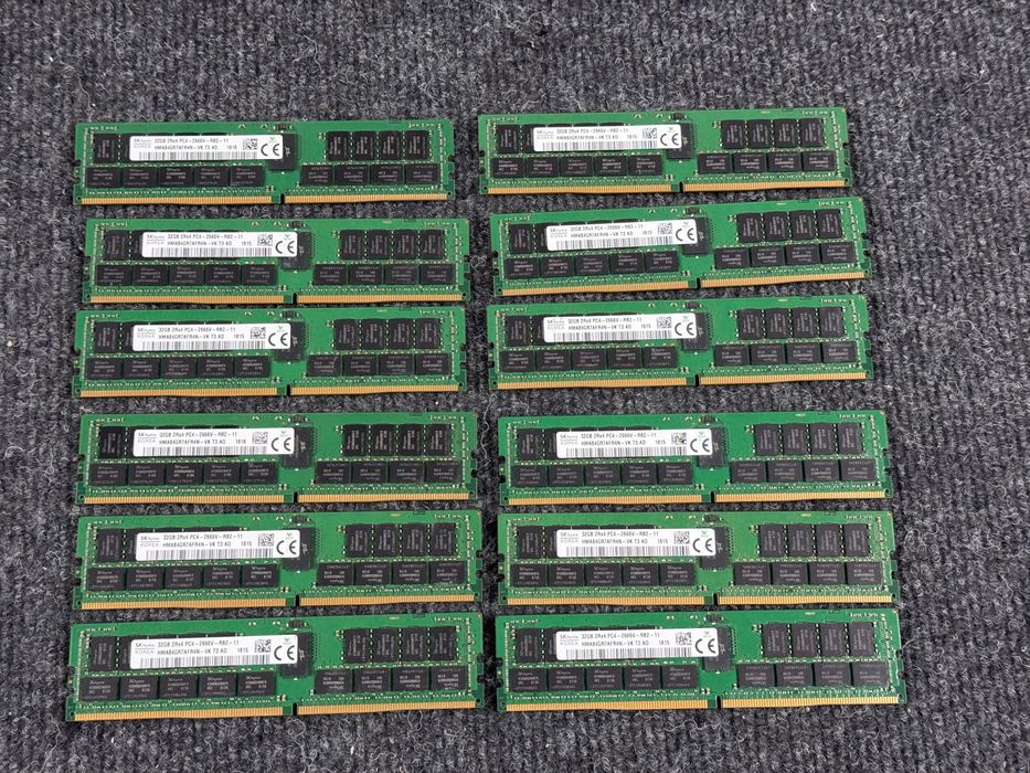 Серверна оперативна пам'ять  SKhynix 32gb DDR4 pc4-2666V Rdimm ecc