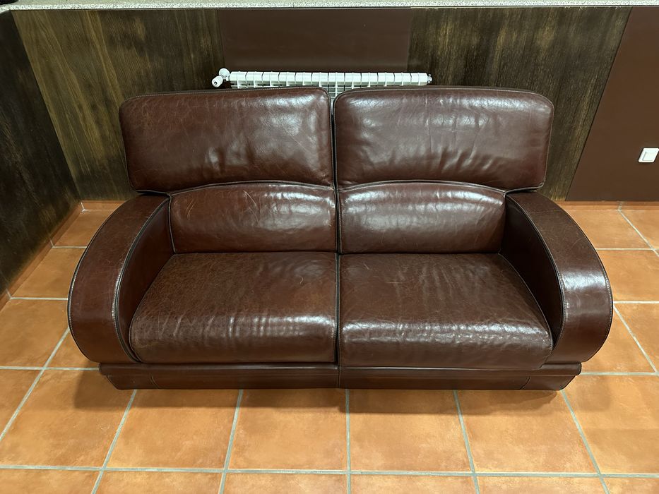 Sofas de couro castanho64584980702721122