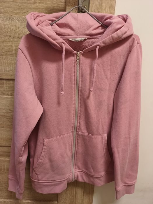 Damska różowa bluza z kapturem na suwak Primark S/36
