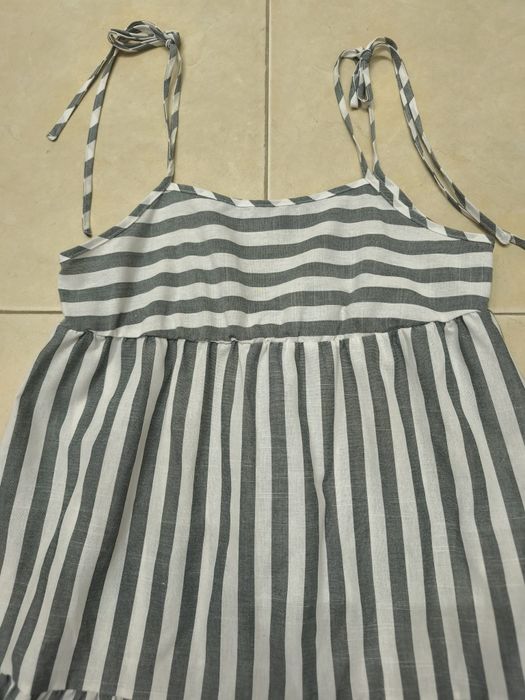 Vestido Riscas Novo Shein