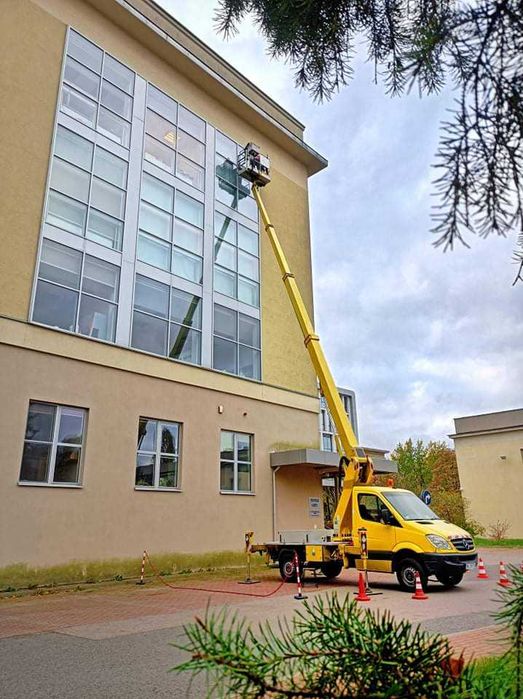 Podnośnik koszowy, wynajmę wysięgnik, zwyżka