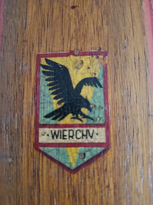 Stare oryginalne dobrze zachowane  narty Wierchy Zakopane