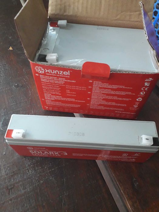 Baterias solar 12V NOVAS de longa duração Xunzel  desde 10€
