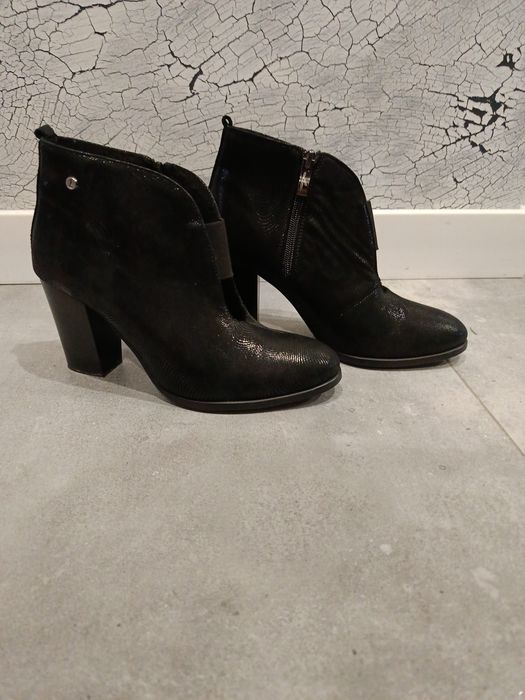 Botki czarne eleganckie