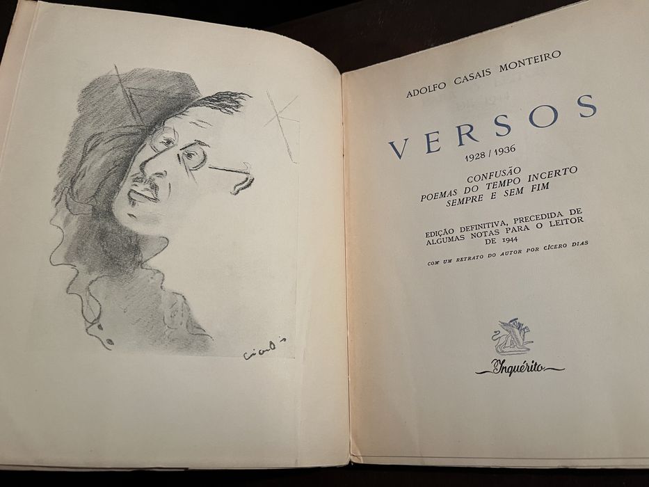 Versos, Adolfo Casais Monteiro
