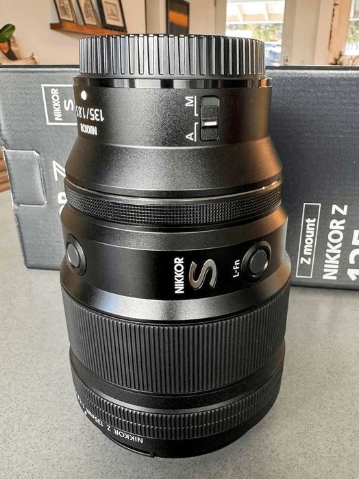 Nikon Nikkor Z 135mm f/1.8 S Plena - jak nowy, gwarancja do 02.2027