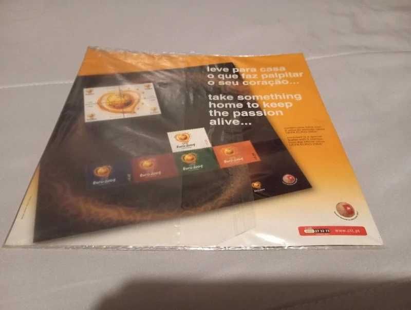 Coleção selos Portugal - Euro 2004