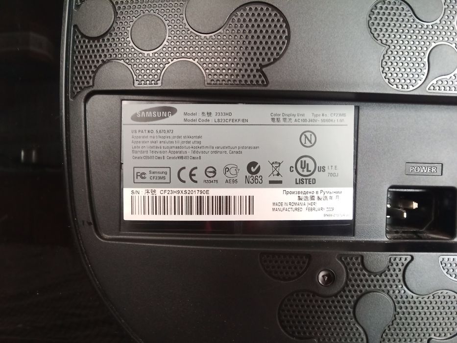 TV LCD Samsung 55cm