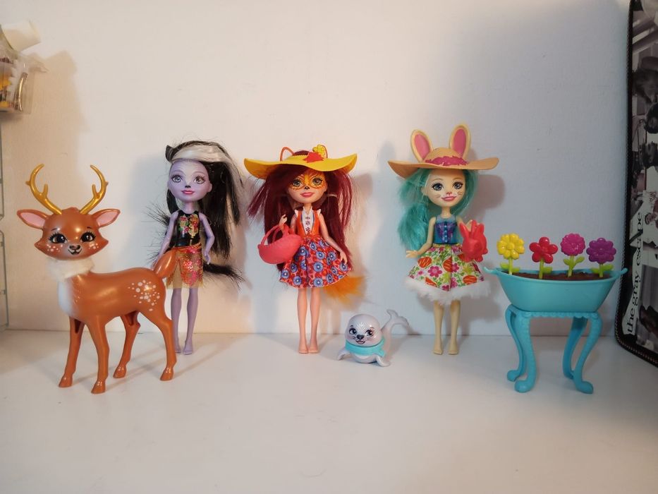 Bonecas Enchantimals Jardim Encantado