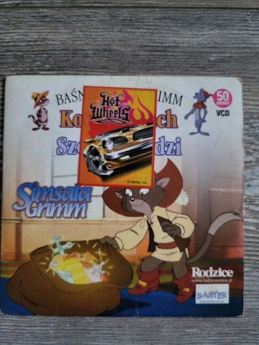 bajka DVD kot w butach I sześć łabędzi