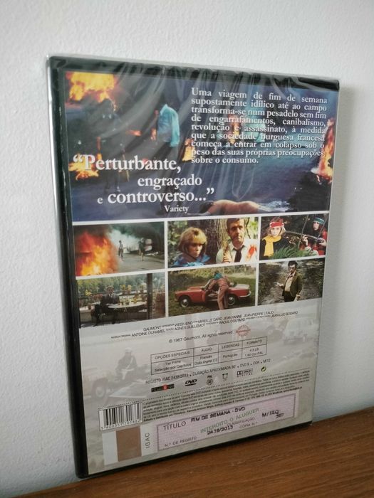 Filme DVD: Fim-de-Semana - Week-End (Selado)
