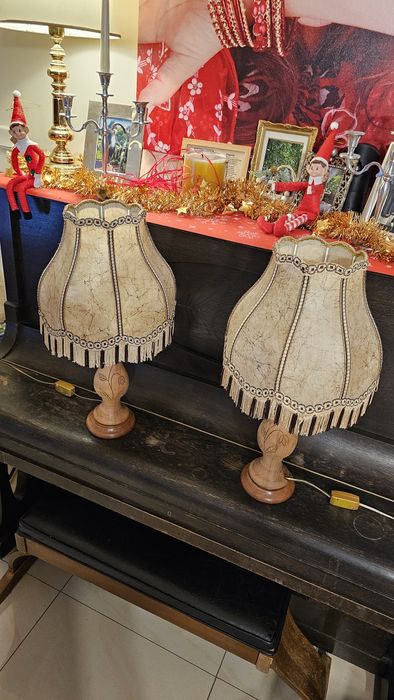 Komplet 2 stylowe lampki nocne