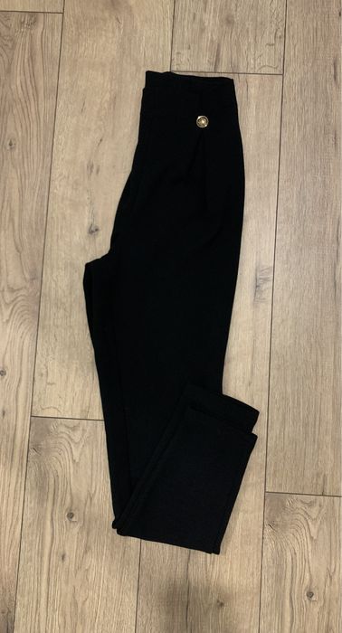 Czarne eleganckie spodnie