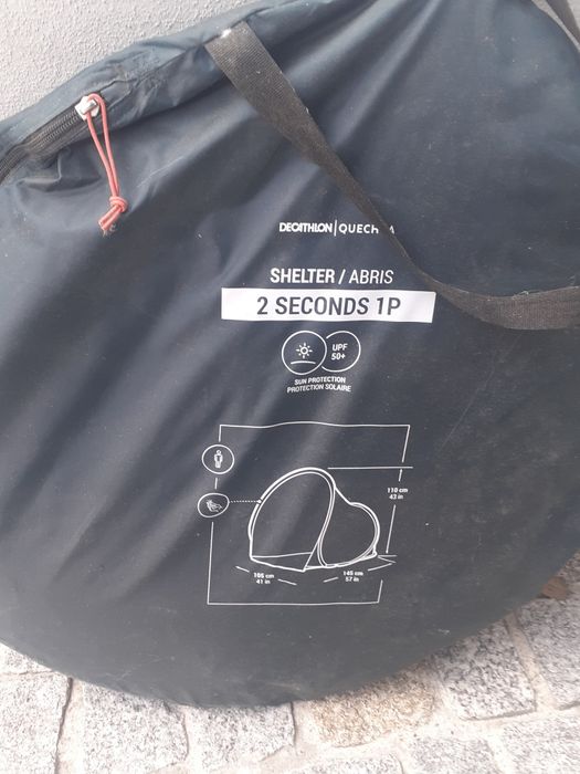 Tenda de praia e campismo