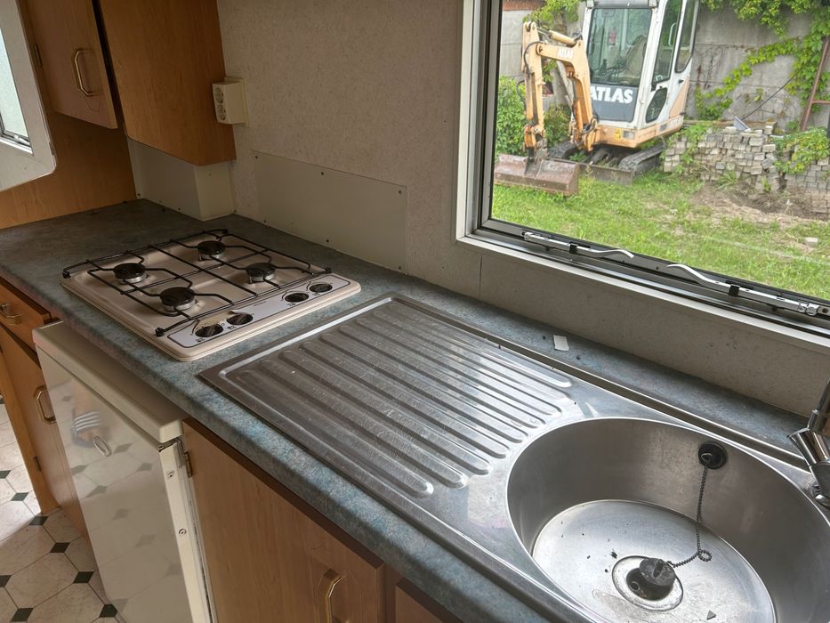 Domek holenderski 8 x 3,1 dom klima przyczepa camping okazja