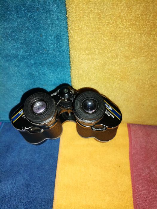 Binóculos Tasco 308 vintage com revestimento completo - 8x30