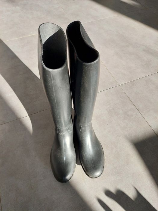 Sztyblety kalosze buty jeździeckie 36  fouganza decathlon
