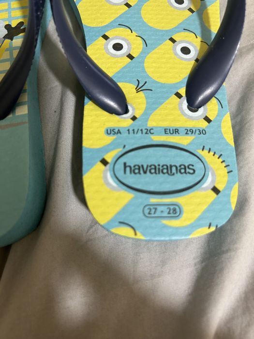 Havaianas n 27-28 Europa novas. Nunca usadas mínimos 29/30
