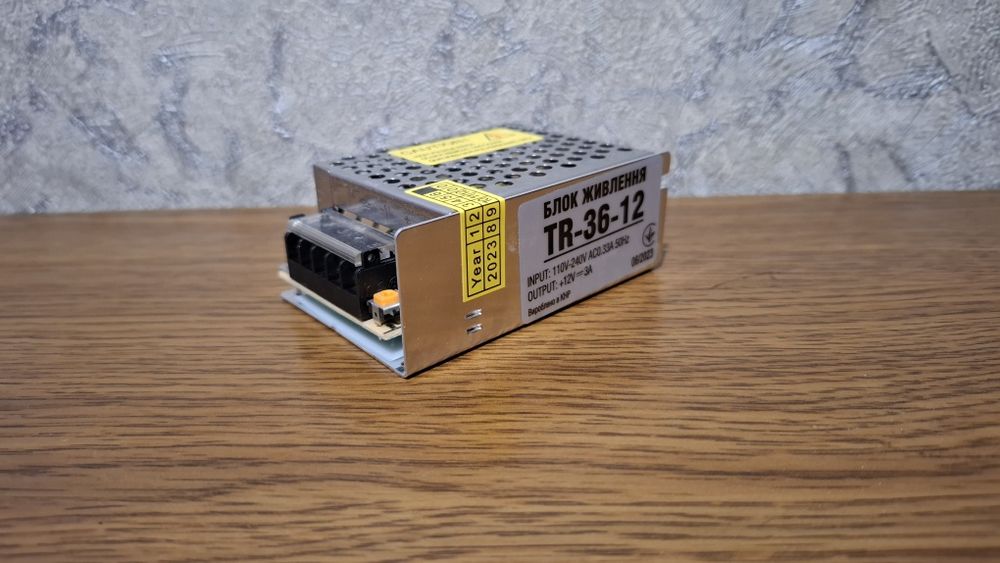 Блок живлення TR-36-12 для LED стрічки і т.п.