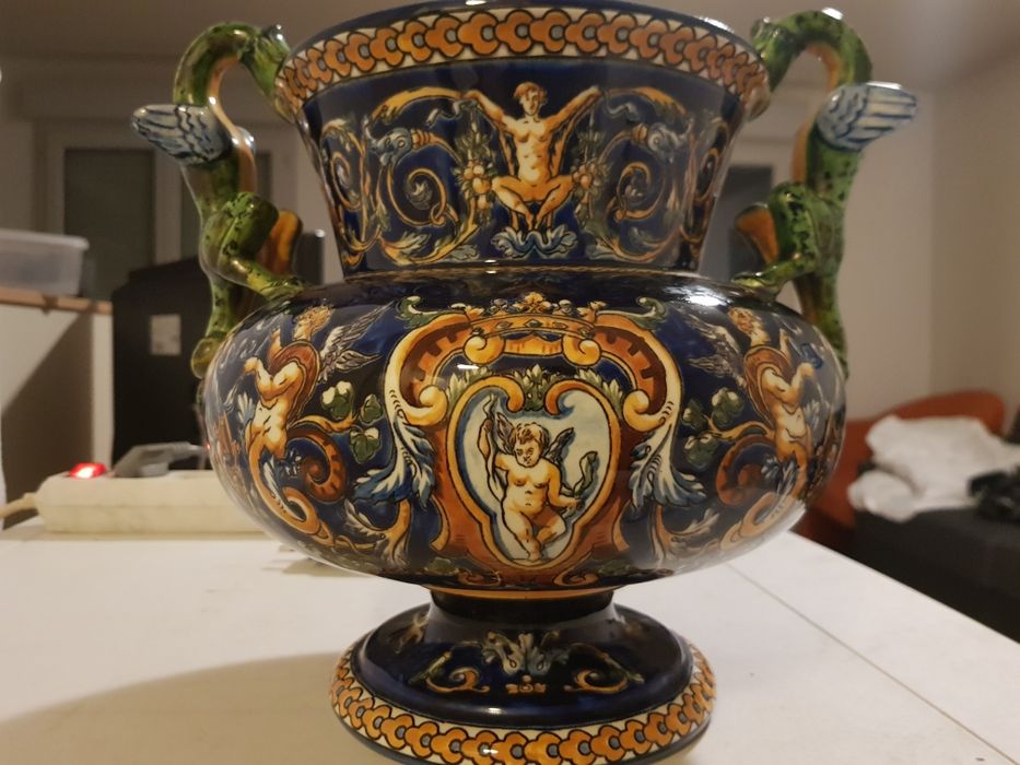 Antyczna waza prcelanowa(fajans)