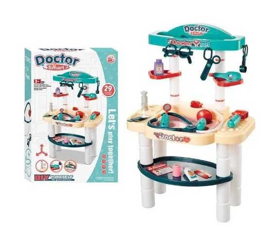 Ігровий набір лікаря 29 предметів DK 689-3 Медичний кабінет з водою
