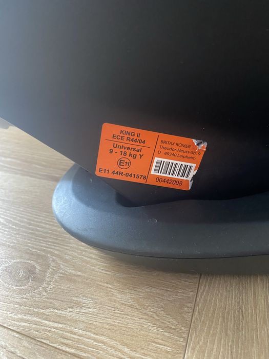 Fotelik Britax King II LS