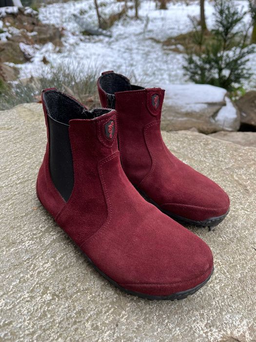 Sztyblety Magical Shoes Lupino burgundy 39 barefoot