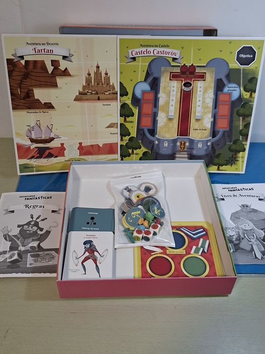 Jogo tabuleiro aventuras fantásticas Clementoni