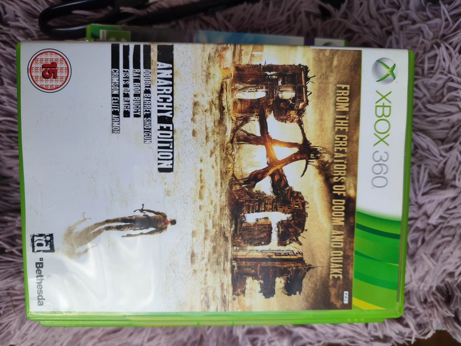 RAGE anarchy Edition 3 cd xbox360. Xbox 360. X360
