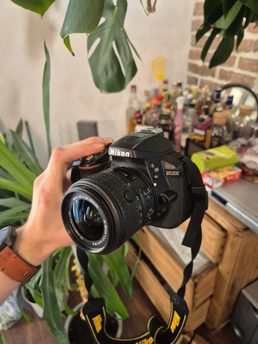 Nikon D5300 | 16 800 zdjęć przebiegu | torba + ładowarka | super stan